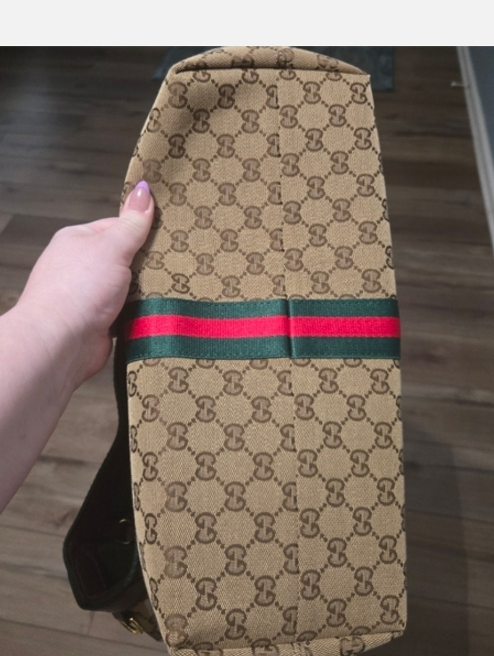 Gucci Giglio Handbag And Pouch - Picture 6 of 13